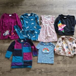 Hanna Andersson Mini Bod3n Tea Size 4 Bundle